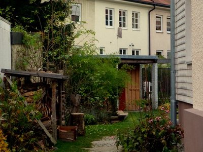 Rückansicht des Waldorfkindergartens